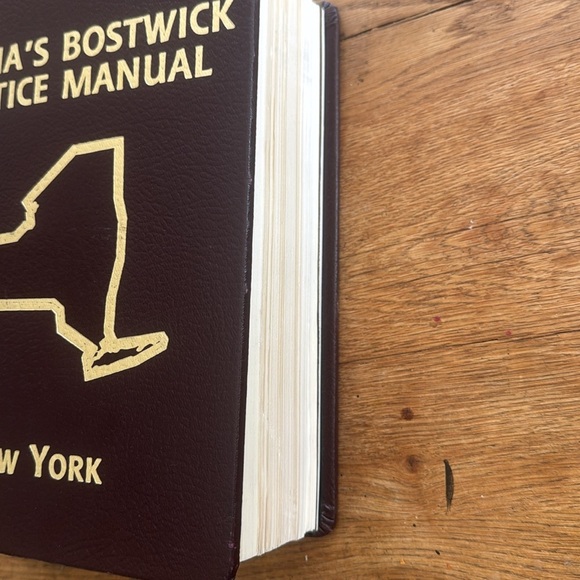 Medina’s boss Zwick practice manual New York number four - Picture 3 of 3